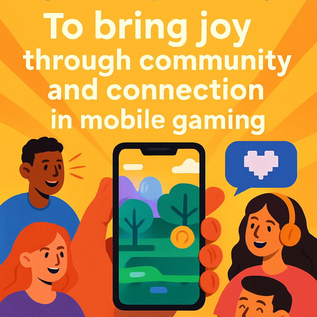 Mission statement of a mobile gaming platform