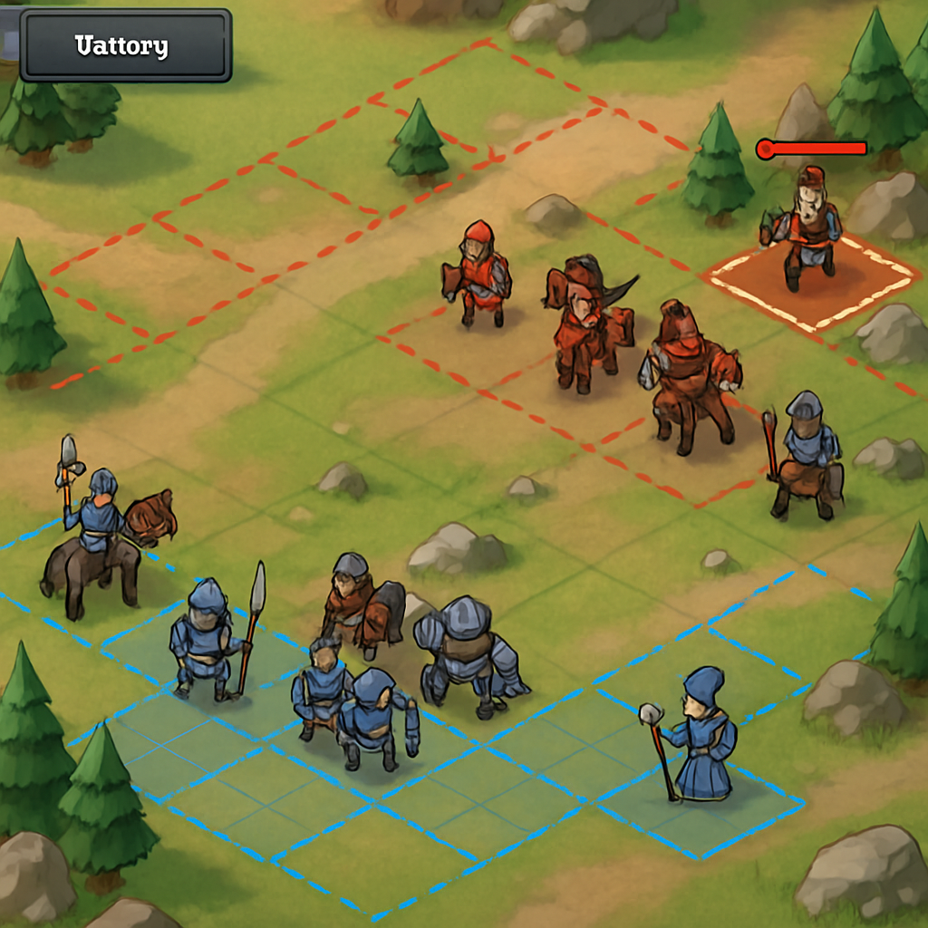 Mobile strategy game screenshot